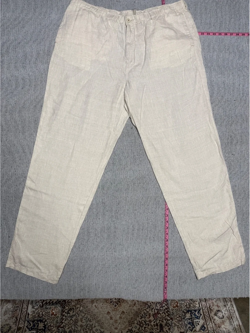 Tommy Bahama Relax Men's Linen Pants XXL Beige